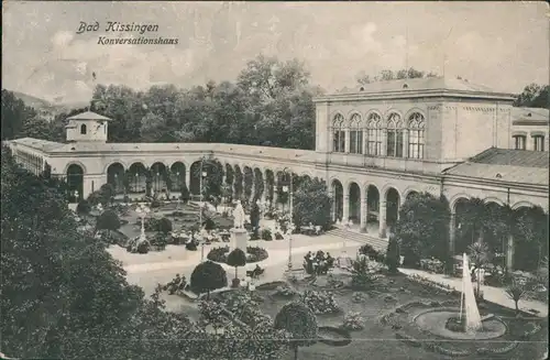 Ansichtskarte Bad Kissingen Konversationshaus 1907