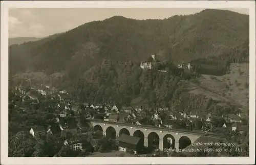 Ansichtskarte Hornberg Stadt, Fabrik 1938