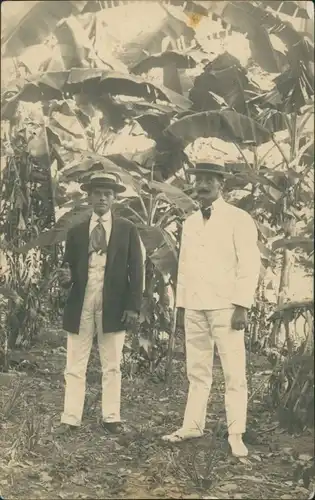 Echtfoto Privatfoto Plantagen Besitzer in Brasilien, Brasil, Brazil 1925 Privatfoto