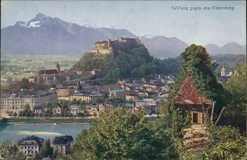 Salzburg Festung Hohensalzburg, Panorama gegen den Untersberg 192