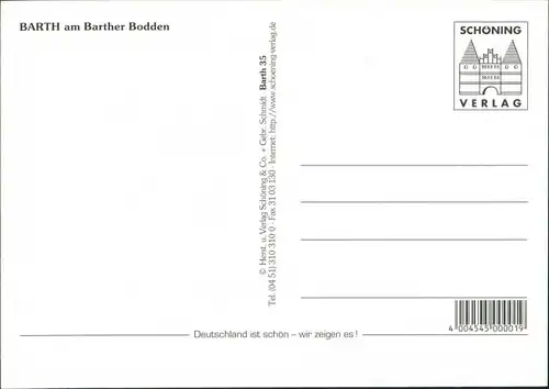 Ansichtskarte Barth Stadtteilansichten Mehrbild-AK Barther Bodden 2005