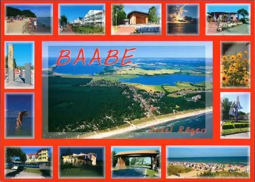 .Mecklenburg-Vorpommern Baabe Luftaufnahme und diverse Örtlichkeiten 2010