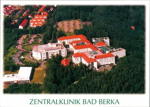 Bad Berka Zentralklinik Luftaufnahme Klinik Luftbild Überflugkarte 2005