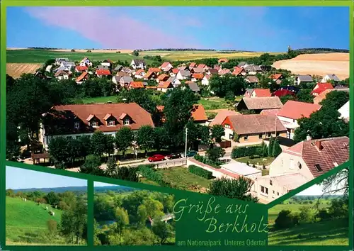 Berkholz Berkholz Spenden-Postkarte für Restaurierung der Kirche 2000