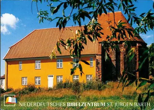 Ansichtskarte Barth Niederdeutsches Bibelzentrum St. Jürgen 2000