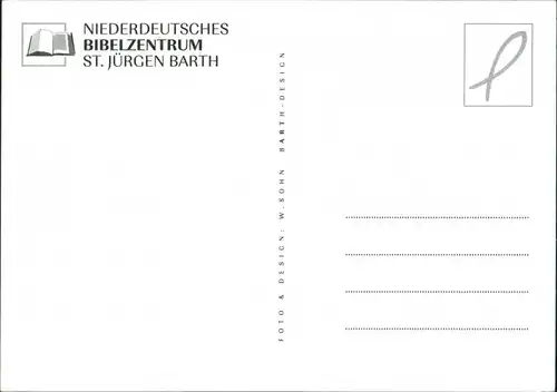 Ansichtskarte Barth Niederdeutsches Bibelzentrum St. Jürgen 2000