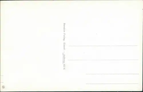 Postcard Aalborg Ålborg Vesterbro/Kreuzung mit Autos und Menschen 1965