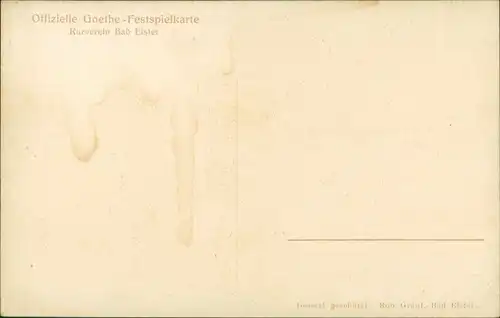 Ansichtskarte Bad Elster Goethe Festspiele - Trachten - Mädchen 1913