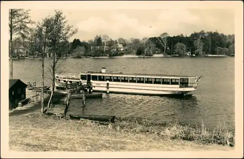 Senzig-Königs Wusterhausen Motorschiff Reederei Paulick - Stadt 1955