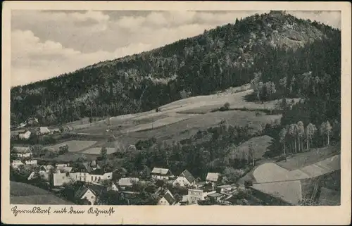 Hermsdorf unterm Kynast-Hirschberg (Schlesien) Sobieszów Jelenia Góra Stadtpartie 1944