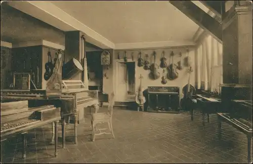 Ansichtskarte Eisenach Bach's Geburtshaus - Instrumentensammlung 1922