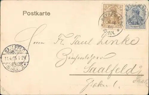 Ansichtskarte Stolpen Burg Stolpen, Frau - Koselturm 1905