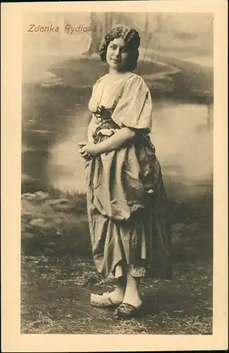 Ansichtskarte  Film/Fernsehen/Theater - Schauspieler Zdenka Rydlova 1912