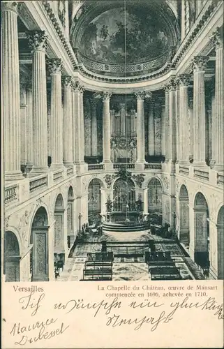 CPA Versailles La Chapelle 1909