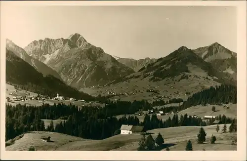 Kleinwalsertal-Mittelberg Kleinwalsertal Riezlern 1100 m, Hirschegg 1124 m 1940