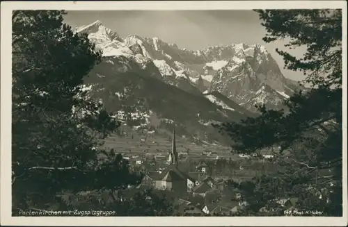 Garmisch-Garmisch-Partenkirchen Garmisch-Partenkirchen  Zugspitze  Alpen 1935
