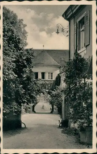 Bad Gottleuba-Berggießhübel Stadtteilansicht Partie am Schloß 1938