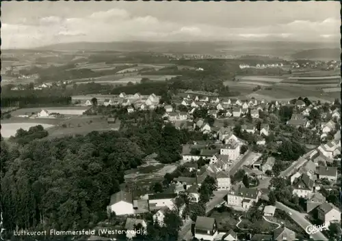 Ansichtskarte Flammersfeld Luftbild 1965