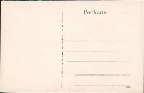 CPA Metzeral Panorama-Ansicht Blick zum Reichsackerkopf 1910