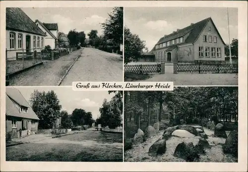 Klecken (b. Harburg)-Rosengarten (LK Harburg) 4 Bild: Stadt, Straßen 1940