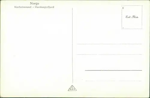 Postcard Hardanger Norheimsund 1928