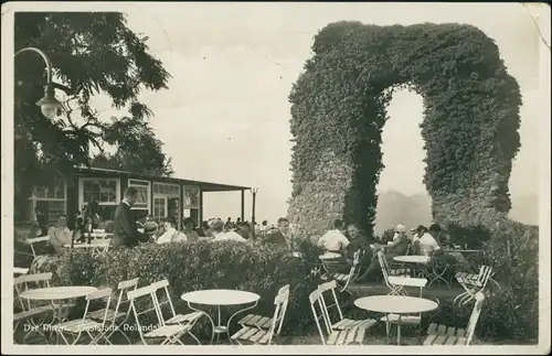 Ansichtskarte Rolandswerth-Remagen Gaststätte Rolandsbogen 1930