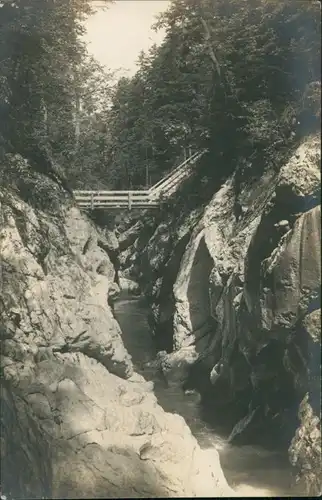 Bad Ischl Rettenbachwildniss Umland-Ansicht Fels Bachlauf Rettenbach 1930/1924