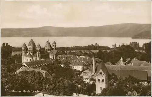 Ansichtskarte Glees (Vulkaneifel) Abtei Maria Laach 1928