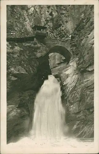Cartoline Bozen Bolzano Der Eggentaler Wasserfall 1911