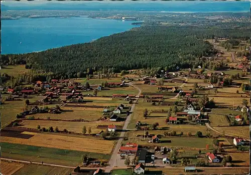 Postcard Nusnäs Flygbild över Nusnäs/Luftaufnahme, Aerial View 1975