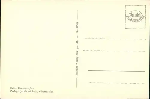 Ansichtskarte Oberstaufen Stadtpartie 1932