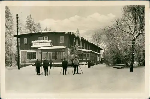 Deschney (Deschnei) Deštné v Orlických horách    Restaurant Pension DOMOV 1955