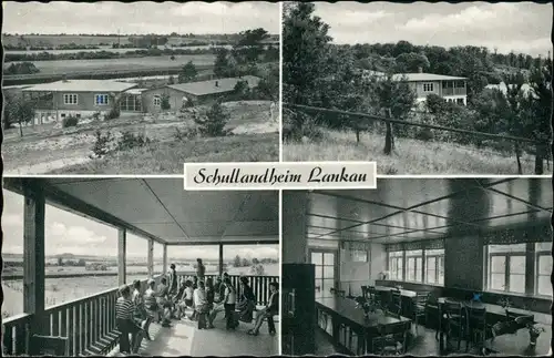 Ansichtskarte Lankau (Kr. Lauenburg) 4 Bild Schullandheim 1959