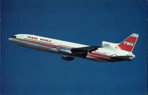Flugzeug TWA-TRANS WORLD AIRLINES Lockheed L-1011-1 TriStar 1990