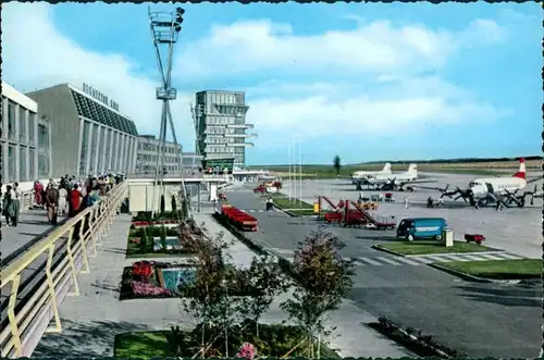 Ansichtskarte Wien Flughafen Schwechat 1965