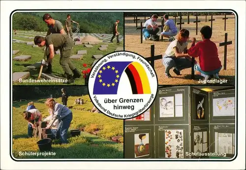 ,Versöhnung über den Gräbern - Arbeit für den Frieden" Volksbund Deutsche Kriegsgräberfürsorge 1980