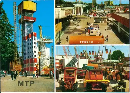 Postcard Posen Poznań 3 Bild: Messe 1979