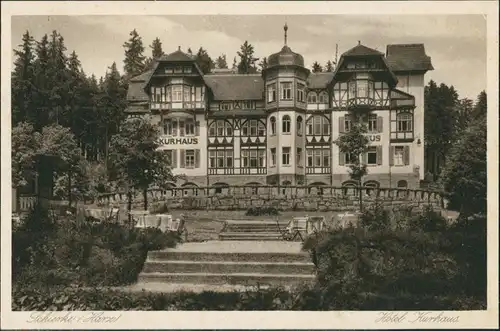 Ansichtskarte Schierke Kurhaus 1929