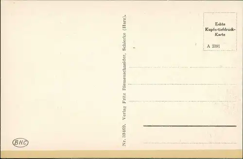 Ansichtskarte Schierke Kurhaus 1929