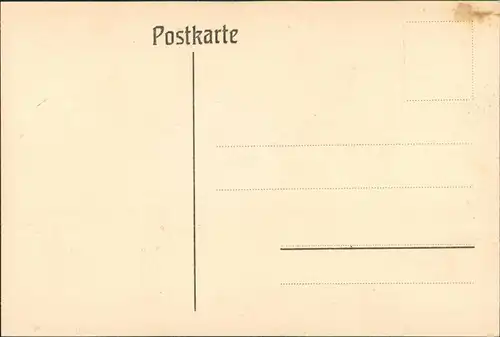 Heidelberg Künstlerkarte Gemälde Kunstwerke Schloss Schlosshof 1910