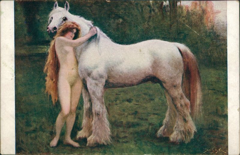 Pferd frauen nackt auf dem 17+ Bild