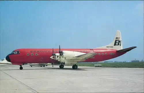 Propellerflugzeug BRANIFF INTERNATIONAL Lockheed L-188A Electra 1965/1985