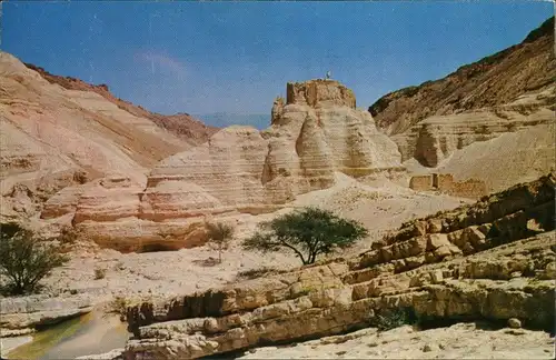 allgemein ZOHAR CITADEL - CASA EL SUERA/Felsen Landschaft in Israel 1962