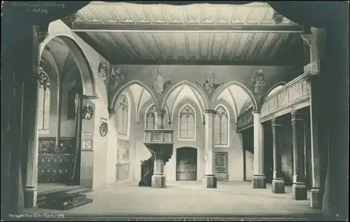 Ansichtskarte Nürnberg Meistersinger 1. Aufzug 1908