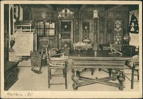 Ansichtskarte Krempe (Kr. Steinburg) Zimmer aus der Kremper Marsch 1928