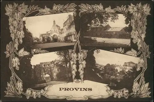 CPA Provins 4 Bild: Stadtansichten 1914