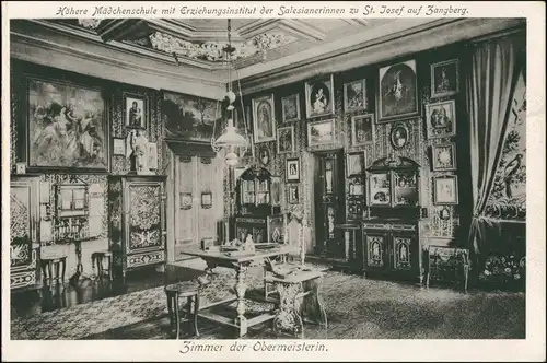 Zangberg (Lk Mühldorf) Mädchenschule - Zimmer der Obermeisterin 1912