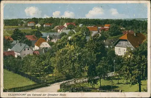 Ansichtskarte Bühlau-Dresden Straße in Ullersdorf 1934