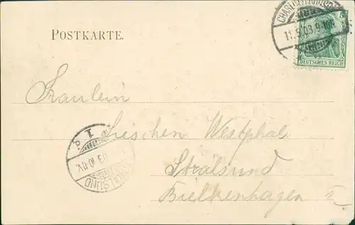 Ansichtskarte Berlin Lehrter Bahnhof, Landesausstellung Restaurant 1903