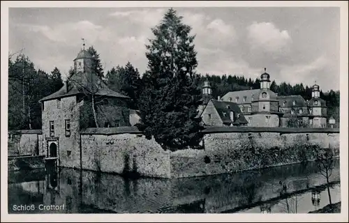 Ansichtskarte Friesenhagen Schloss Crottorf 1940